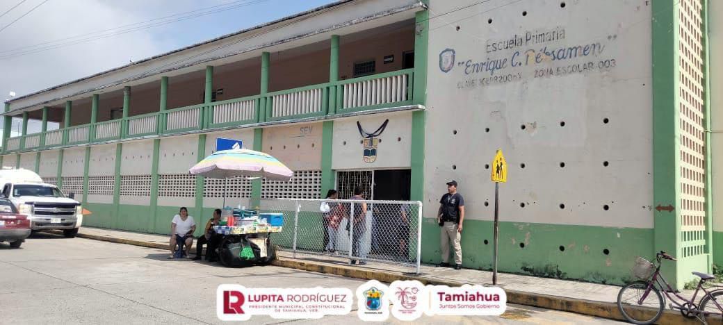 En Tamiahua se aplica Operativo Escuela Segura