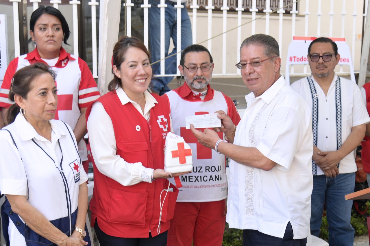 Con un “Radiotón”, concluyó la colecta anual de Cruz Roja Tuxpan